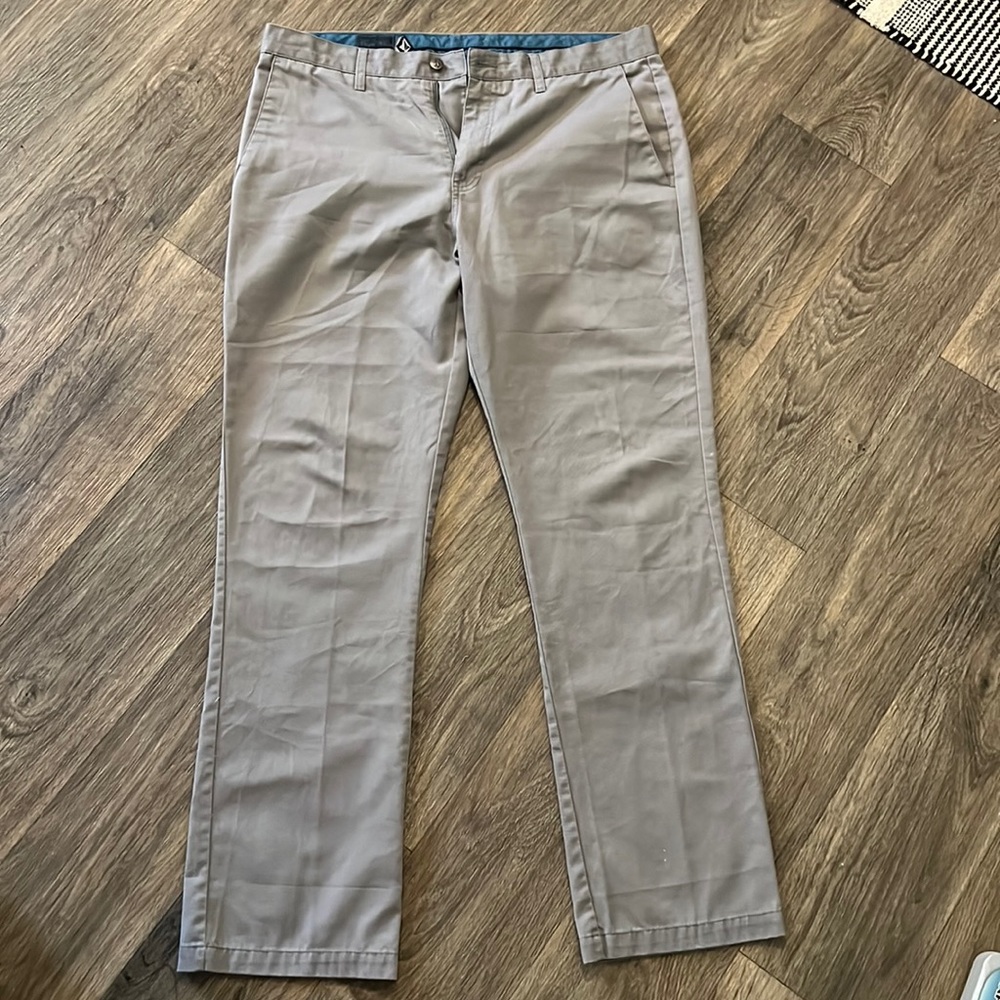 Men’s Volcom Tan Slacks Khakis